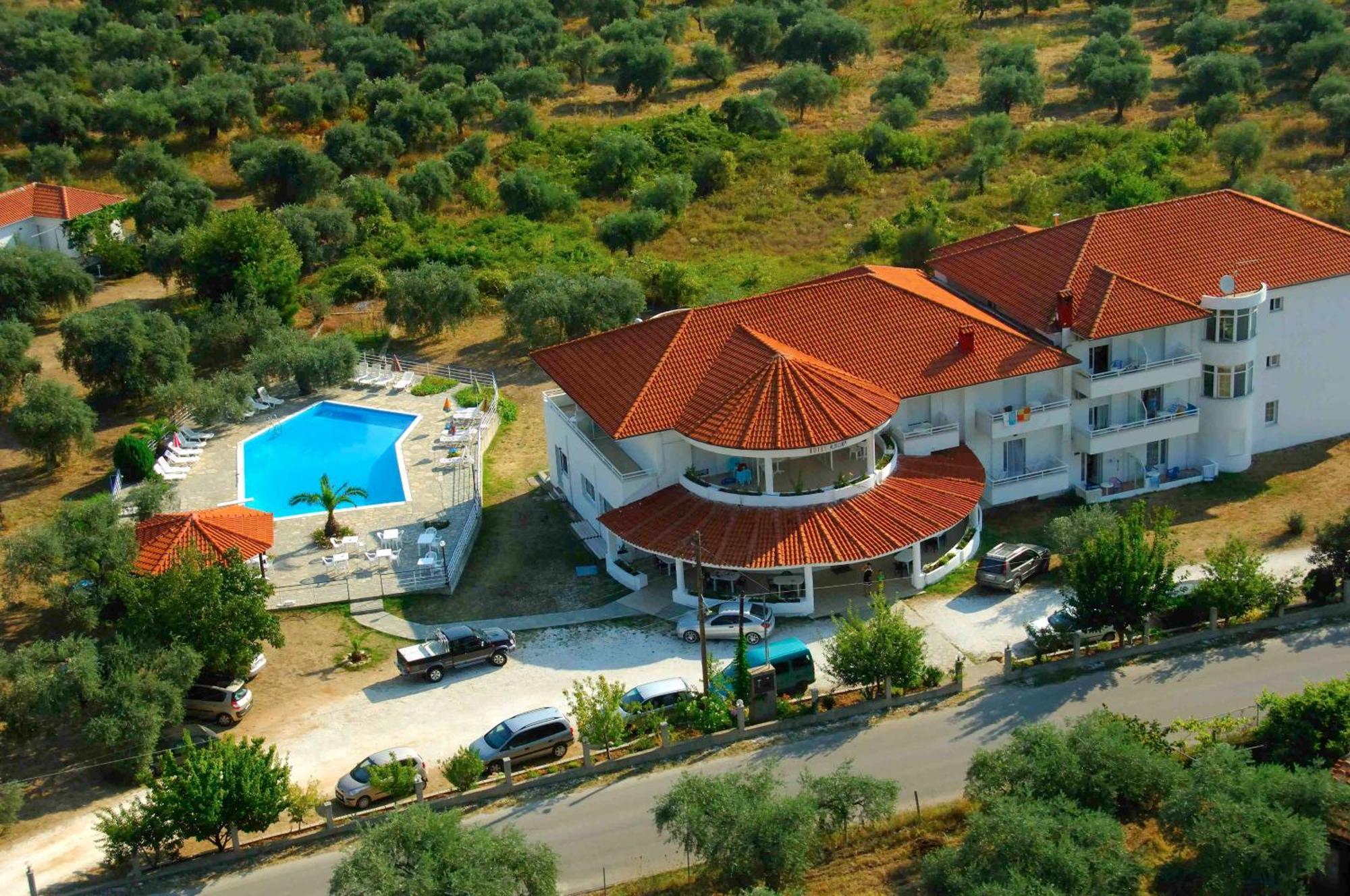Achillion Hotel Skála Potamiás Eksteriør bilde